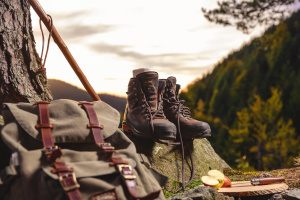 Wanderschuhe auf einem Felsen_Internet_23661
